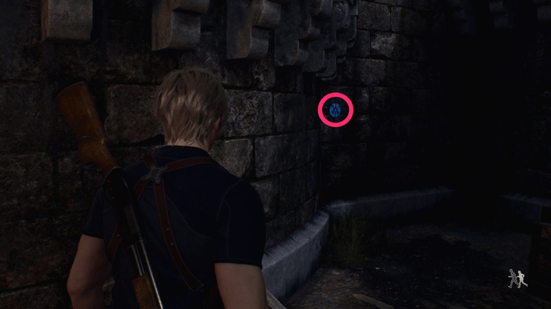 青コインの場所1