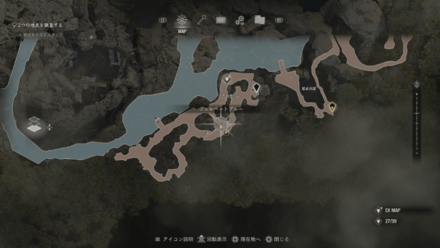 ヴェルベットブルーのマップ