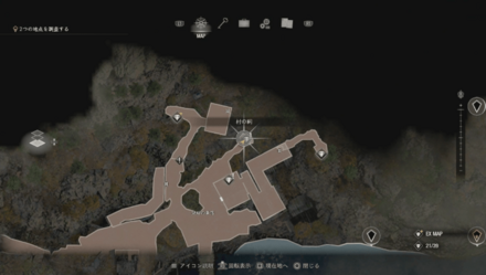 5連真珠のバングルのマップ