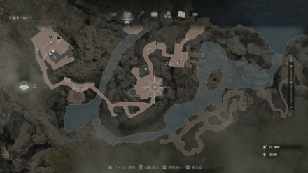 イエローダイヤモンドのマップ