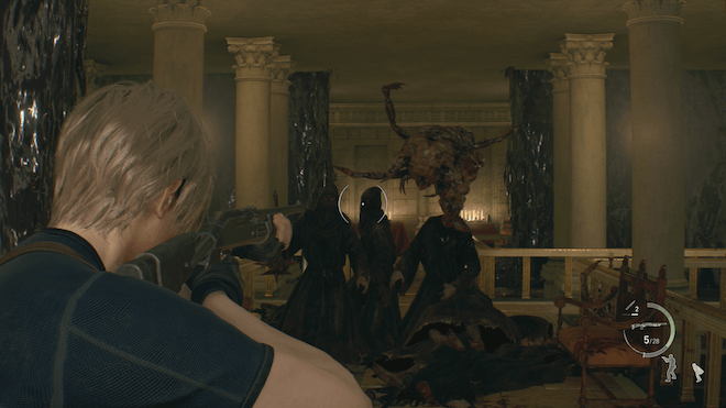 最初はハンドルを拾える1階で戦うのがおすすめ