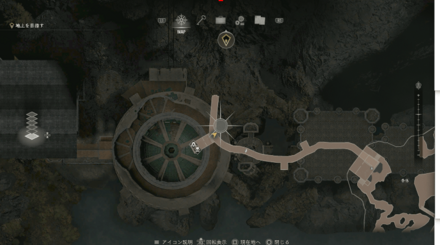 チャプター10の貴族人形マップ