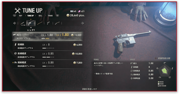 武器改造のおすすめ