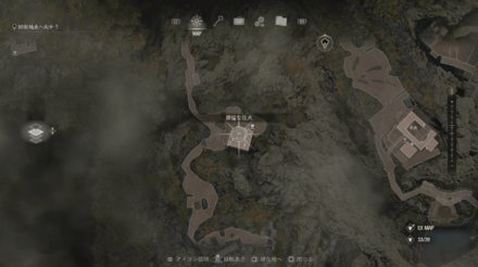 古い写真期のマップ