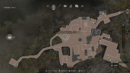 銀のトークンのマップ