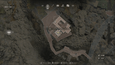 イエローダイヤモンドのマップ