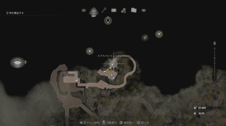 レッドベリルのマップ