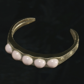 5連真珠のバングル画像