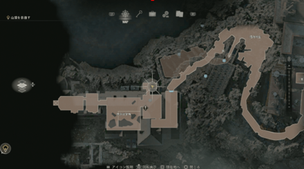 チャプター15の貴族人形マップ