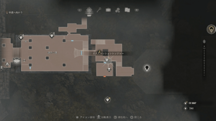 スピネルのマップ