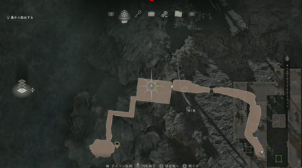 チャプター16の貴族人形マップ