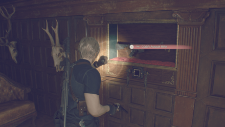 アサルトライフルの場所