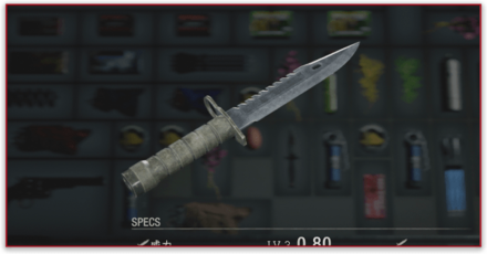 コンバットナイフ