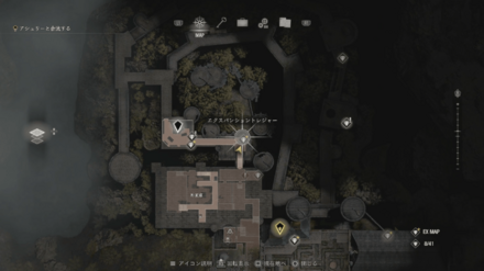 アレキサンドライトのマップ