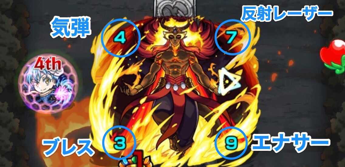 イフリート攻撃パターン