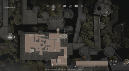 不義の神像のマップ