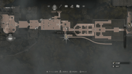 くぼみのある宝冠のマップ