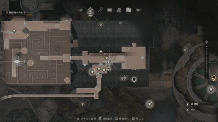 アレキサンドライトのマップ