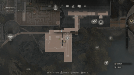 イエローダイヤモンドのマップ