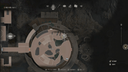 装飾蟲のマップ