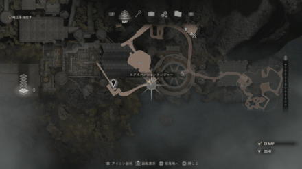 邪悪なる宝玉のマップ