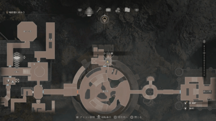 小さな鍵の場所8マップ