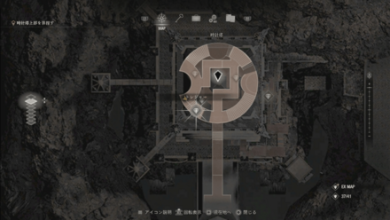 アレキサンドライトのマップ