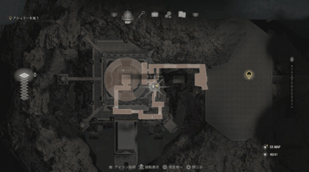 イエローダイヤモンドのマップ