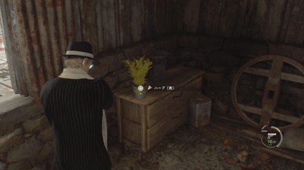 イエローハーブのゲーム内場所