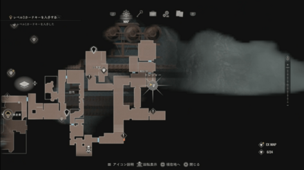 黄金のインゴットのマップ