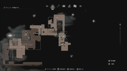 ヴェルベットブルーのマップ