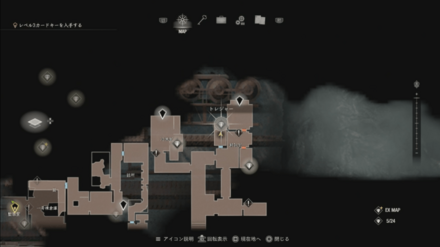 レッドベリルのマップ