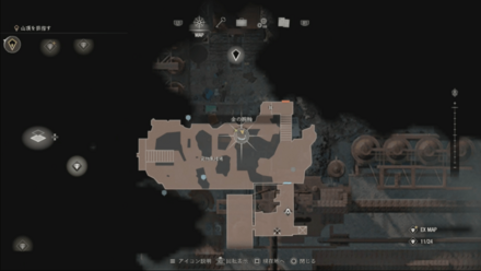 金の腕輪のマップ