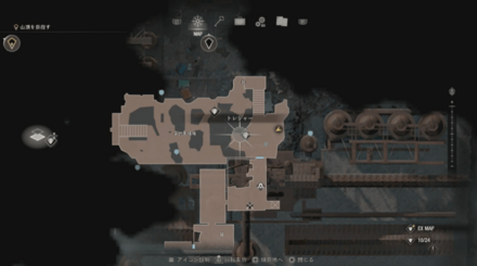 アレキサンドライトのマップ