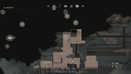 アクセサリー：ヘアカラー（ブルー）のマップ