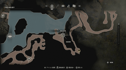 祠の古鍵のマップ