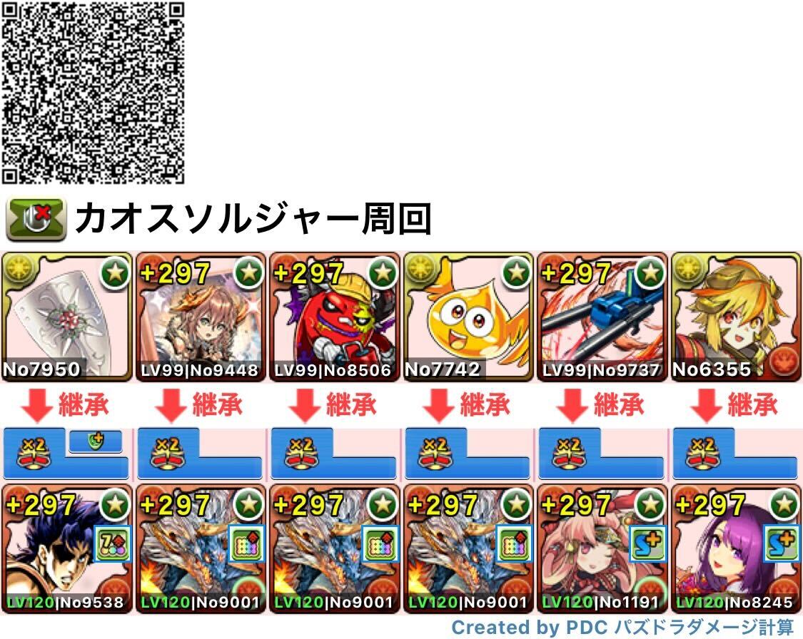 カオスソルジャー周回