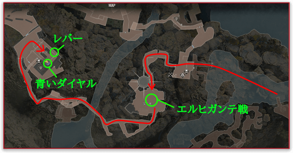 エルヒガンテ戦〜教会の攻略マップ