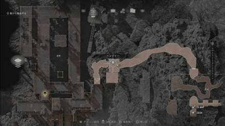 黄金のインゴットのマップ