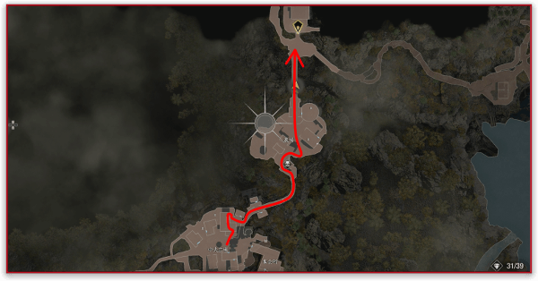 中央広場〜籠城戦の攻略マップ