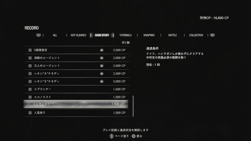 ミニマリストの確認方法