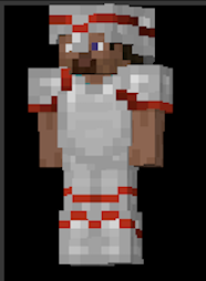 職人風の装飾のレッドストーン着色