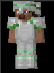 職人風の装飾のエメラルド着色