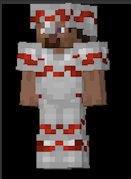 先駆者風の装飾のレッドストーン着色