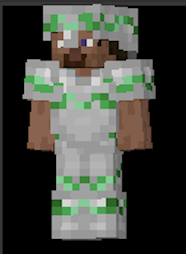 先駆者風の装飾のエメラルド着色