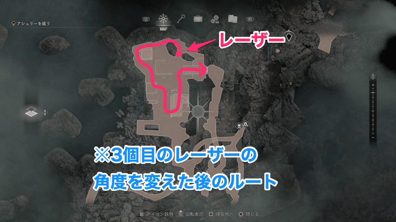 埠頭の扉までの攻略