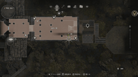 イエローハーブのマップ