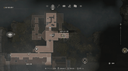 血塗られた剣のマップ