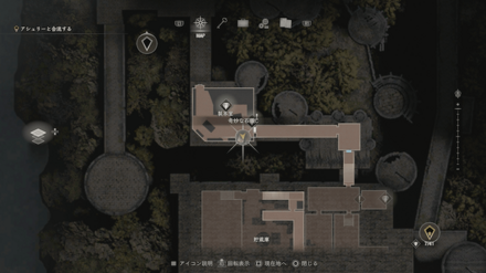 奇妙な石版Cのマップ