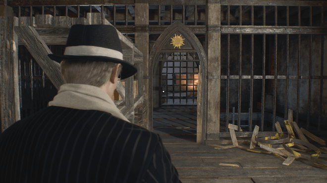 上の階の2太陽の扉から入って下に降りる